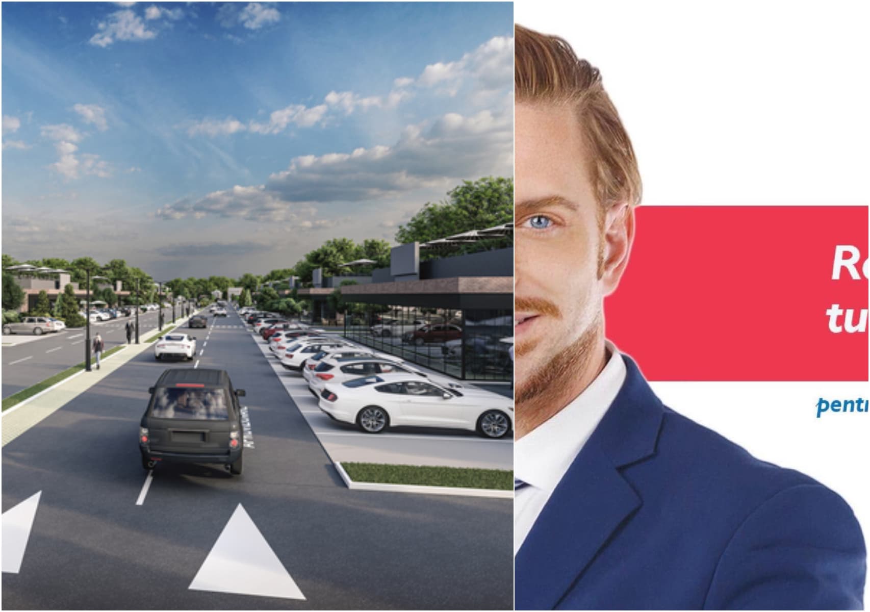 Fost ministru inaugurează „primul drive-in mall și primul food court în aer liber din Europa”. Proiect de 10 milioane de euro!