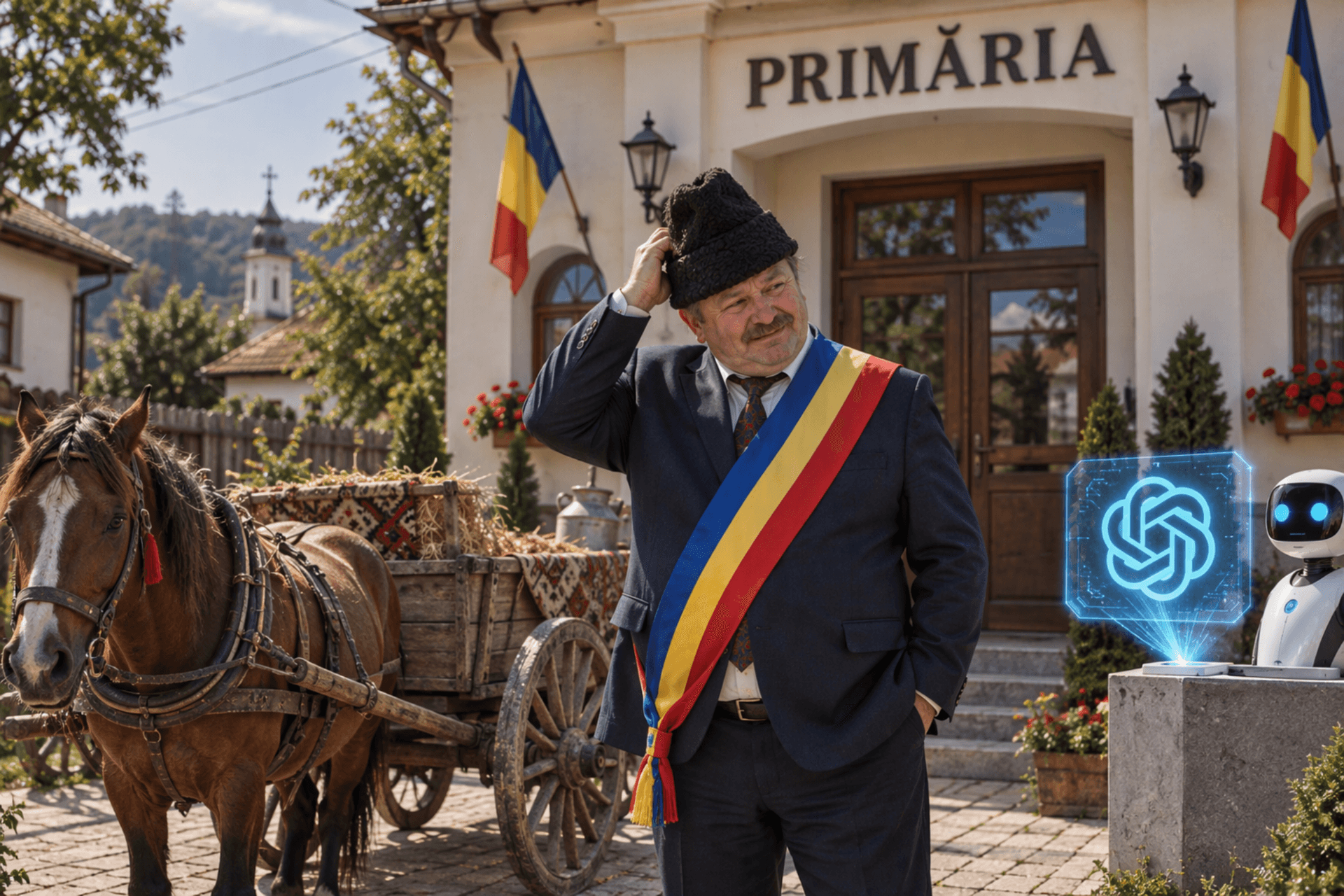 Un anteprenor tech român vrea să ducă AI-ul în primării. Rămâne de văzut cine îi explică primarului cum se pornește calculatorul