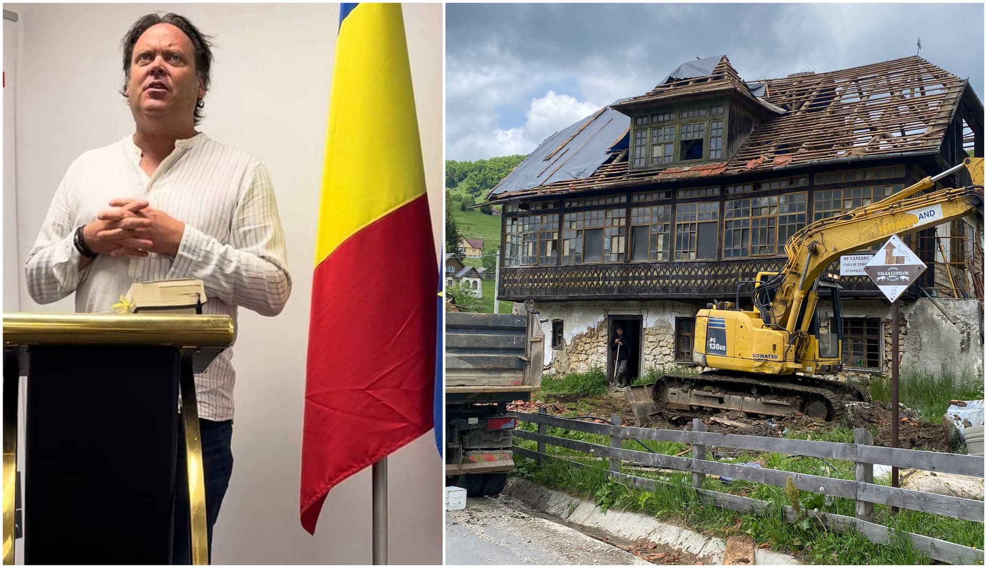 Charlie Ottley investește în turismul românesc. Transformă un conac sătesc vechi în pub englezesc și casă de oaspeți
