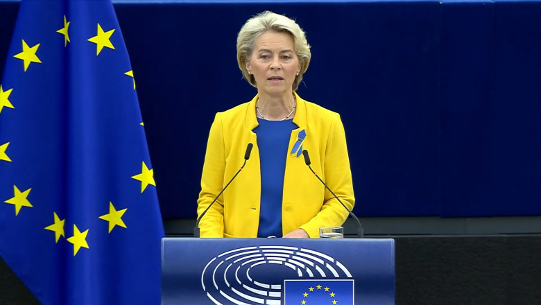 Ursula von der Leyen: E un război în economie, în energie, împotriva valorilor noastre. Dacă avem curaj, Putin va eșua