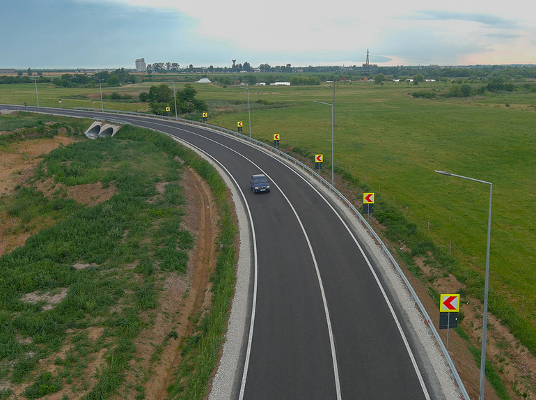 O nouă șosea de centură, inaugurată în România