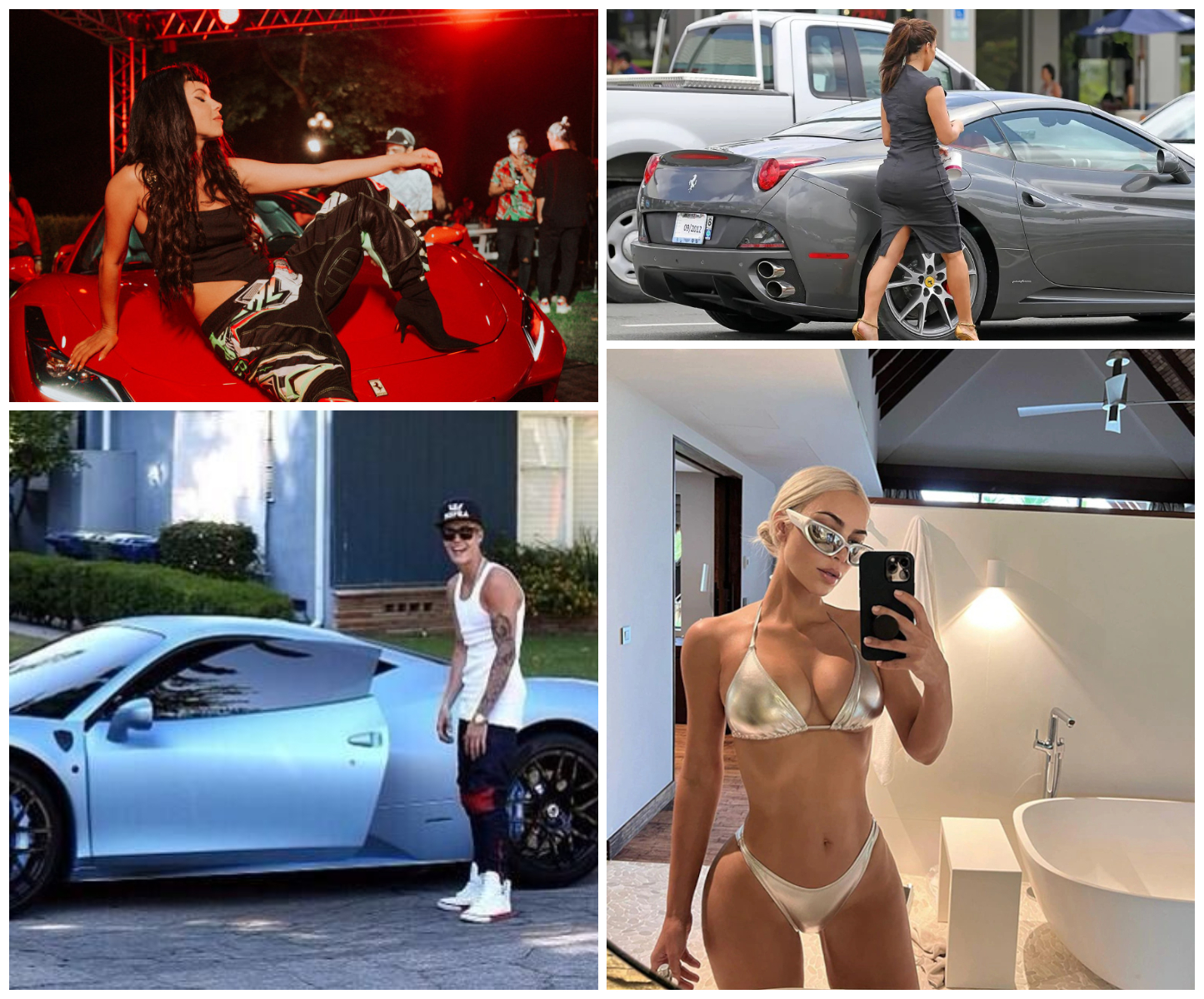 Justin Bieber și Kim Kardashian, pe lista neagră a Ferrari! Ce i-a determinat pe italieni să ia măsura asta? Și Inna ar fi în aceeași situație