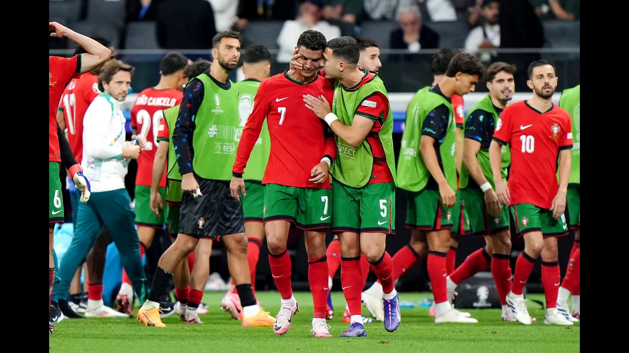 Ronaldo a plâns după ce a ratat un penalty. „O tristețe inițială și o bucurie la final”